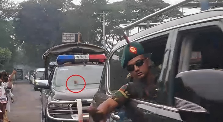 বরিশাল যাওয়ার পথে প্রধানমন্ত্রীর গাড়ি বহরে ইট নিক্ষেপ, তদন্তে পুলিশ